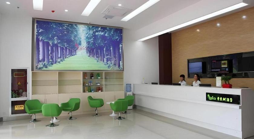 青皮树连云港海州区新孔南路中茵名都酒店 杭州 外观 照片